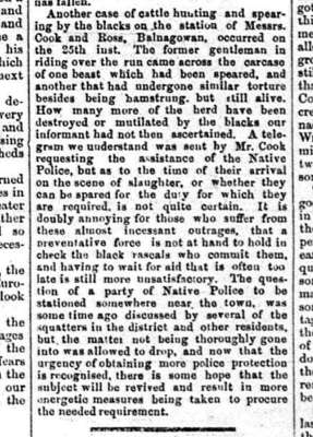 Port Denison Times, 27 March 1867, p3 [2]